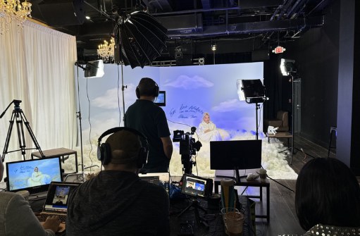 Studio production set
